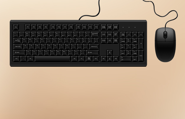keyboard and mouse